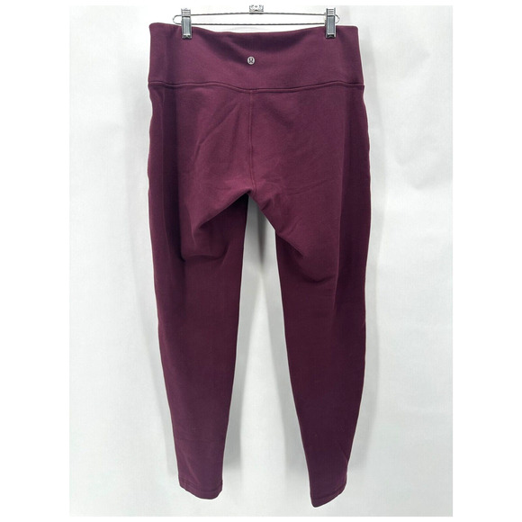 LULULEMON Wunder Under Lounge Pant 30" Womens 12 Fleece Athleisure Comfort Gym - Picture 6 of 10